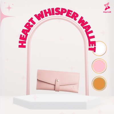 Ví Cầm Tay Heart Whisper Wallet